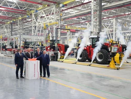Новый тракторный завод России открыт!