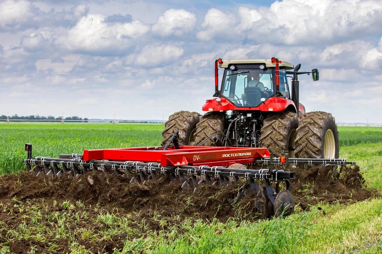 Офсетные дисковые бороны серии DV